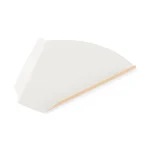 colțar felie pizza carton kraft natur cu interior alb