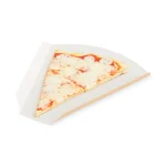 colțar felie pizza kraft natur cu interior alb și pizza