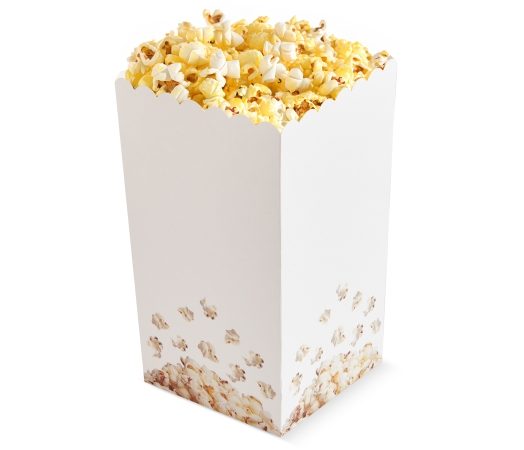 Cutii Cutii popcorn, din carton