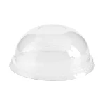 capac bombat transparent fără gaură pentru pahare plastic