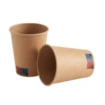 pahare carton kraft 8 oz natur