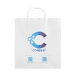 sacosa din hartie cu maner personalizata Coressy