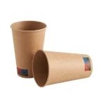 pahare din carton kraft 12 oz natur