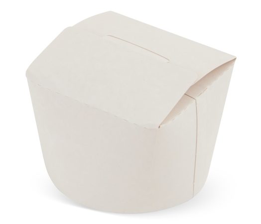 Cutii Cutie takeaway, din carton alb, cu 4 clapete, pentru mâncare chinezească