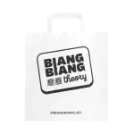 Sacoșă din hârtie personalizată Biang Biang Theory pentru takeaway și delivery