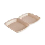 Caserolă 1 compartiment polipropilenă extrudată, vedere laterală