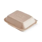 Caserolă meniu din polipropilenă extrudată închisă, vedere laterală