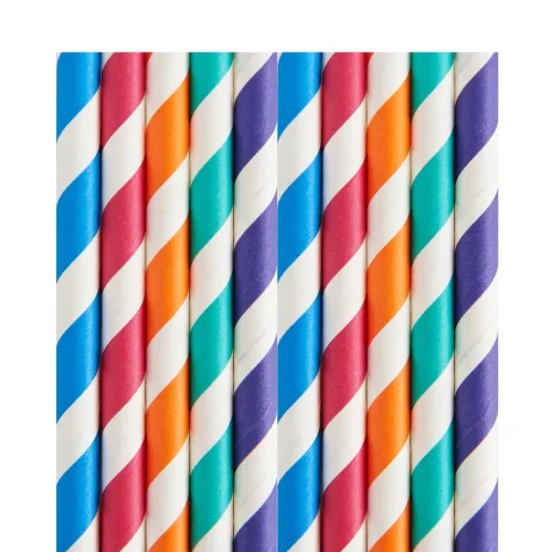 paie multicolore hartie ambalate individual