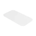 Capac caserolă aluminiu 500 grame 100L perspectivă laterală