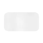 Capac pentru caserolă din aluminiu 500 grame cod 100L vedere de sus