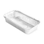 Caserolă din aluminiu 650 grame 187L perspectivă laterală