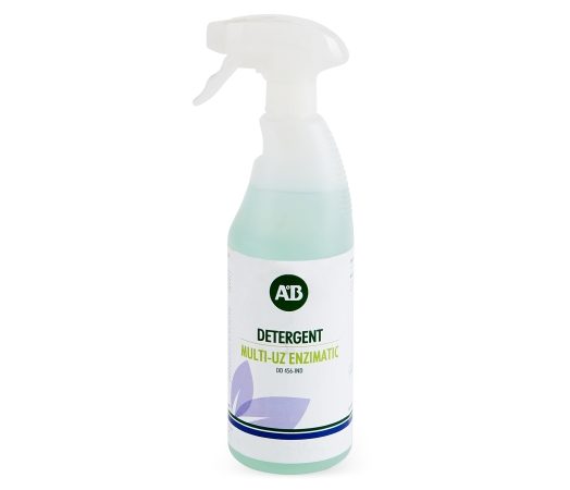 Detergenti si solutii de curatare AB Detergent multi uz enzimatic ECO, cu pulverizator, 750 ml