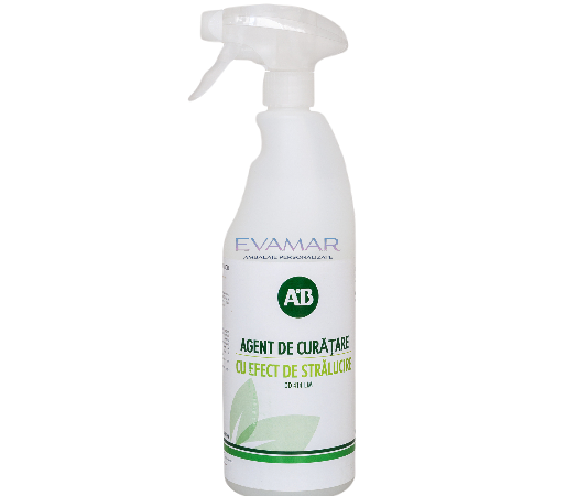 Evamar Clean AB Agent de curățare cu efect de strălucire ECO, cu pulverizator, 750 ml