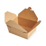 cutie 4 clapete din carton natur