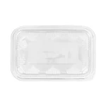 Caserolă transparentă pentru prăjituri – vedere de sus