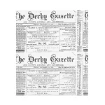 Hârtie tavă albă imprimată cu model de ziar – 30x40 cm, set 1000 coli