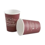 Pahare din carton personalizate Patiseria Tineretului pentru băuturi calde