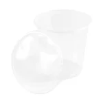 caserola rotunda transparenta cu capac