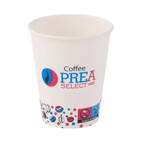 Pahar din carton personalizat Oprea Select pentru băuturi calde takeaway