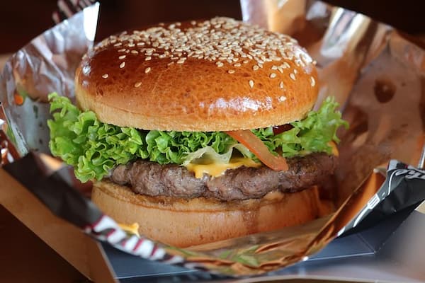 4 amenajare fast food - burger in caserola din aluminiu