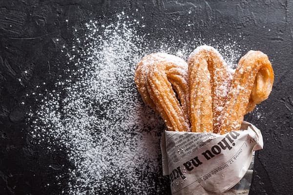 4 amenajare fast food - churros in punga de patiserie