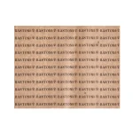 Hârtie kraft personalizată Bastoni cu logo repetitiv, ambalaj pentru produse premium
