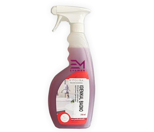 Detergenti si solutii de curatare Detergent detartrant igienizant parfumat, IGIENIKAL BAGNO, 750 ml