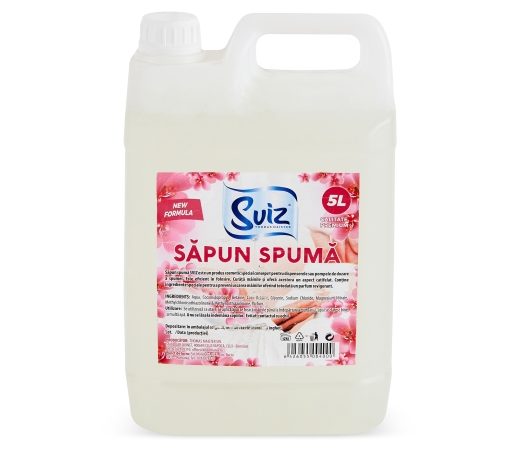 Detergenti si solutii de curatare Săpun lichid SVIZ pentru dispenser de tip spumă, 5 Litri
