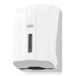 dispenser pentru hartie igienica pliata, alb