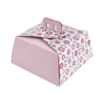 cutii tort flori roz