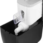 Rezervor dozator sapun spuma 500 ml mecanism pompa dispenser negru
