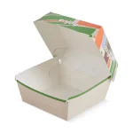 cutie biodegradabila din carton burger enjoy