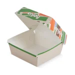 cutie biodegradabila pentru burger enjoy