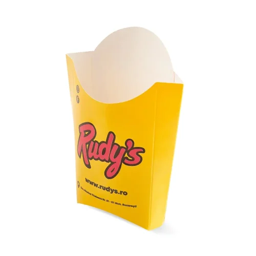 cutii pentru cartofi prajiti personalizate Rudy's