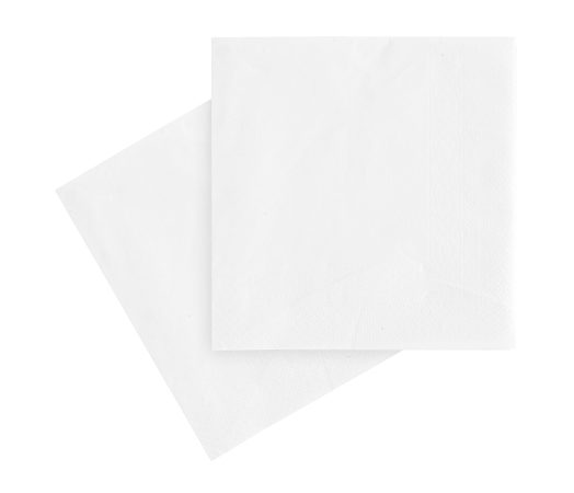 Servetele de masa Șervețele hârtie, 33×33 cm, albe, 250 bucăți/set