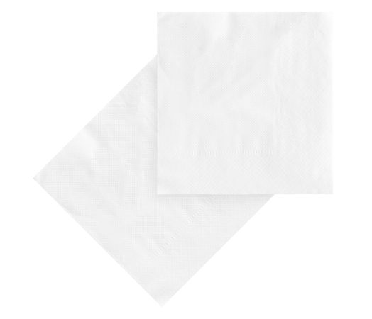 Accesorii & ALTELE Șervețele hârtie, 33×33 cm, vrac, albe