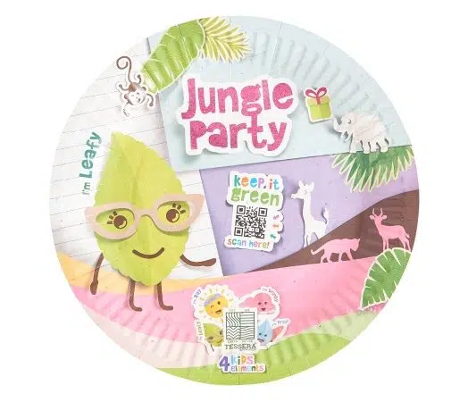 Accesorii & ALTELE Farfurii din carton Jungle Party 4Kids