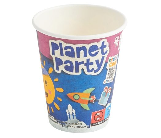 Accesorii & ALTELE Pahare din carton Planet Party 4Kids