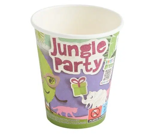 Accesorii & ALTELE Pahare din carton Jungle Party 4Kids
