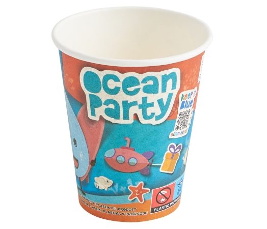 Accesorii & ALTELE Pahare din carton Ocean Party 4Kids