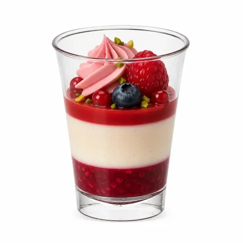 Cupă desert Tulip cu cheesecake și fructe de pădure