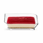 Cupă desert Montreal Mini cu cheesecake și topping de fructe roșii
