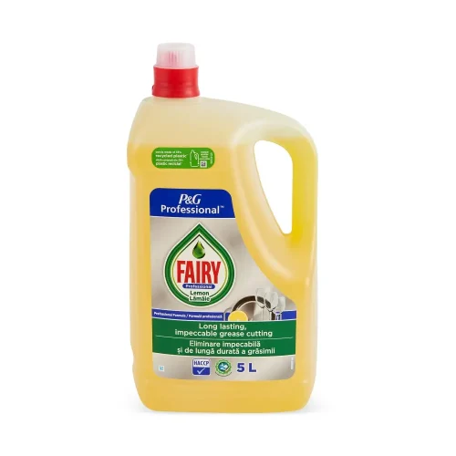 Detergent Fairy Professional Lemon 5L pentru spălarea manuală a vaselor
