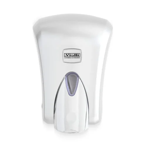 dispenser sapun spuma alb 1L design modern dozator baie horeca