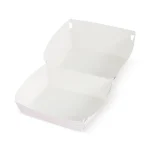 cutie burger din carton alb personalizata Famous Chicken