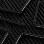 paie reutilizabile negre flexibile