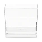 Cupă desert Cube din plastic transparent 60 ml pentru servirea deserturilor individuale