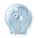 dispenser hartie igienica mini jumbo transparent vedere frontala