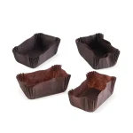 Chese maro pentru mini chec din hârtie, potrivite pentru brioșe, prăjituri individuale și produse de patiserie